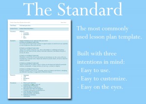 Standard Lesson Plan Template